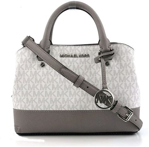 white and grey michael kors purse|grey michael kors purse crossbody.